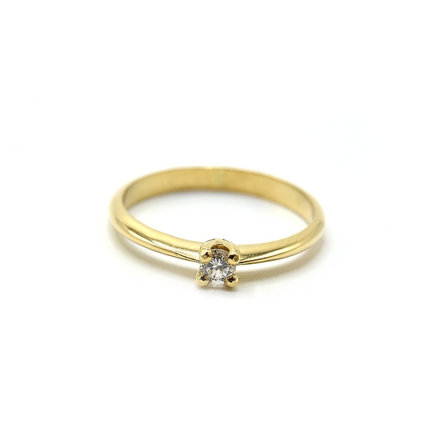 Joyas Jose Luis Joyero Anillos Con Diamantes | Anillo Oro 18 Kilates Con Diamantes