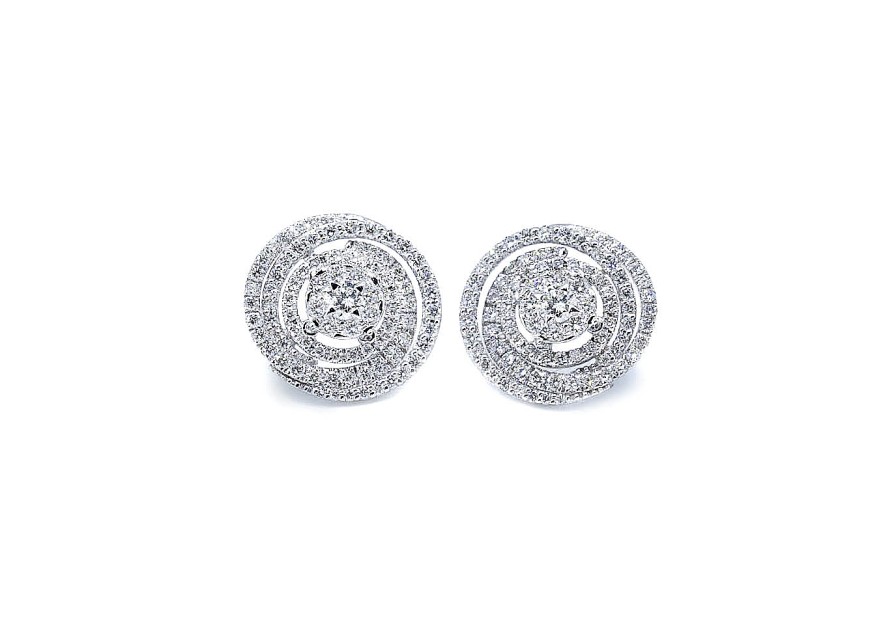 Joyas Jose Luis Joyero Pendientes Con Diamantes | Pendientes Oro 18 Kilates Con Diamantes