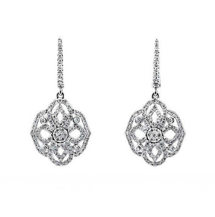 Joyas Jose Luis Joyero Pendientes Con Diamantes | Pendientes Oro 18 Kilates Con Diamantes