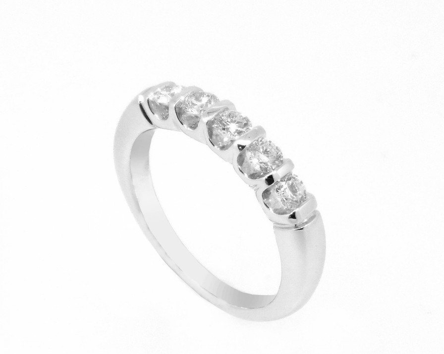 Joyas Jose Luis Joyero Anillos Con Diamantes | Anillo Oro 18 Kilates Con Diamantes