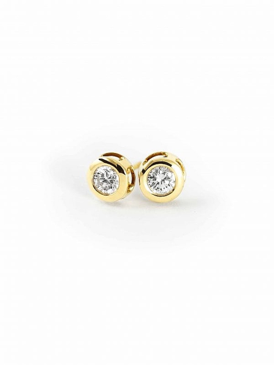 Joyas Jose Luis Joyero Pendientes Con Diamantes | Pendientes Oro 18 Kilates Con Diamantes