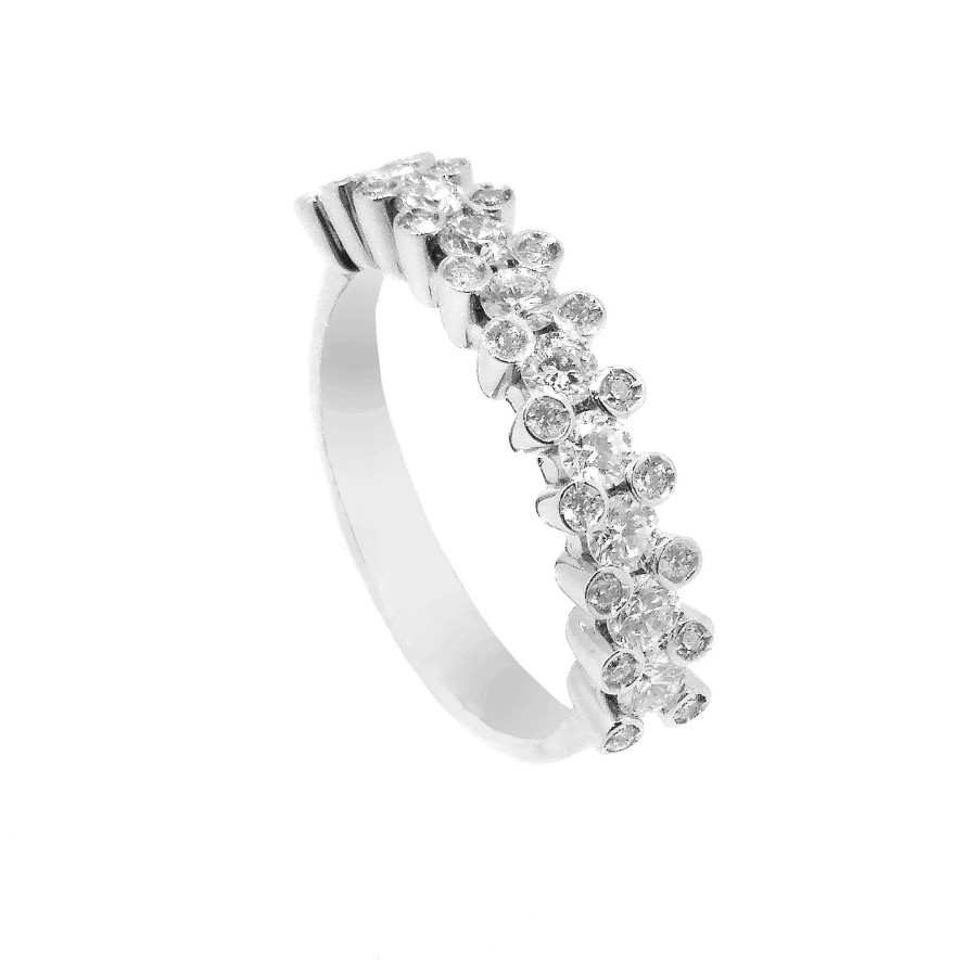 Joyas Jose Luis Joyero Anillos Con Diamantes | Anillo Oro 18 Kilates Con Diamantes