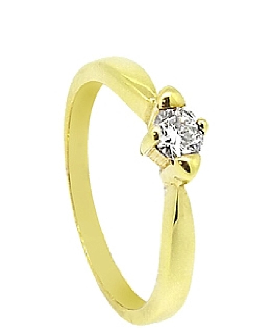 Joyas Jose Luis Joyero Anillos Con Diamantes | Anillo Oro 18 Kilates Con Diamante