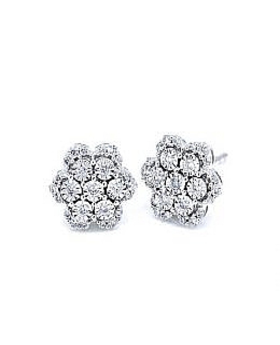 Joyas Jose Luis Joyero Pendientes Con Diamantes | Pendientes Oro 18 Kilates Con Diamantes