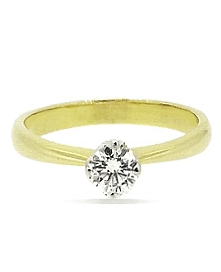 Joyas Jose Luis Joyero Anillos Con Diamantes | Anillo Oro 18 Kilates Con Diamante