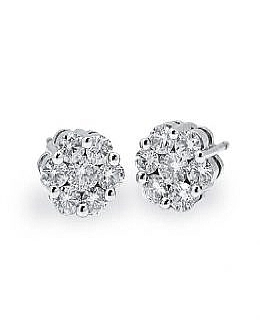 Joyas Jose Luis Joyero Pendientes Con Diamantes | Pendientes Oro 18 Kilates Con Diamantes